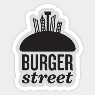 Burger Street Resto Sticker